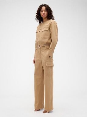 Gap × Victoria Beckham High Rise Cargo Pants